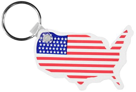 USA Key Fob with Flag 1