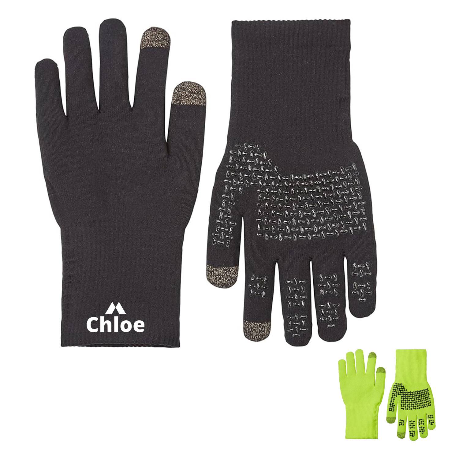 Customizable Three-finger touchscreen waterproof gloves 2
