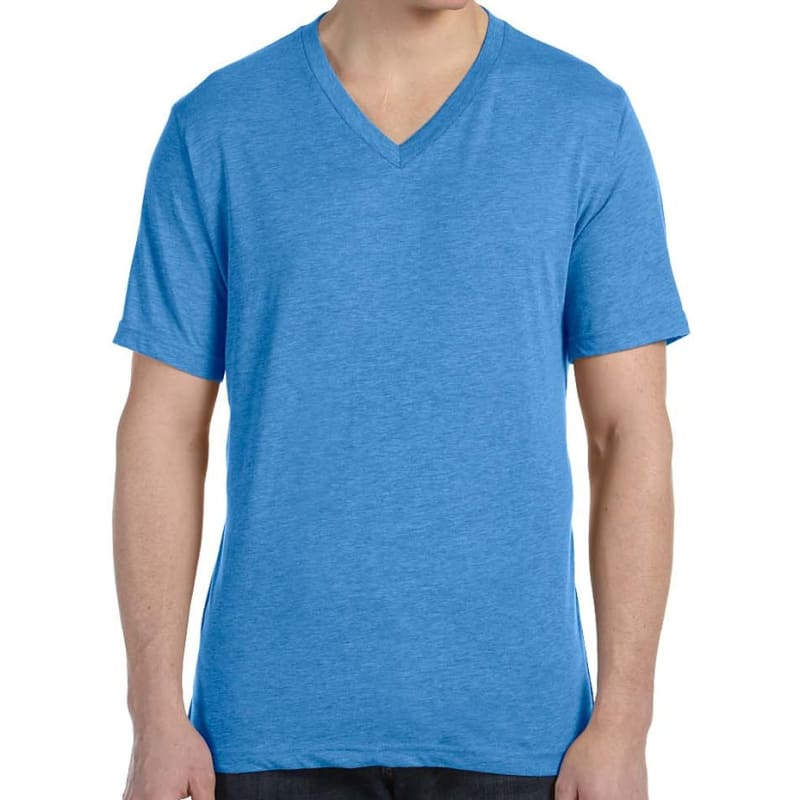 Bella Unisex Triblend Short-Sleeve V-Neck T-Shirt 12