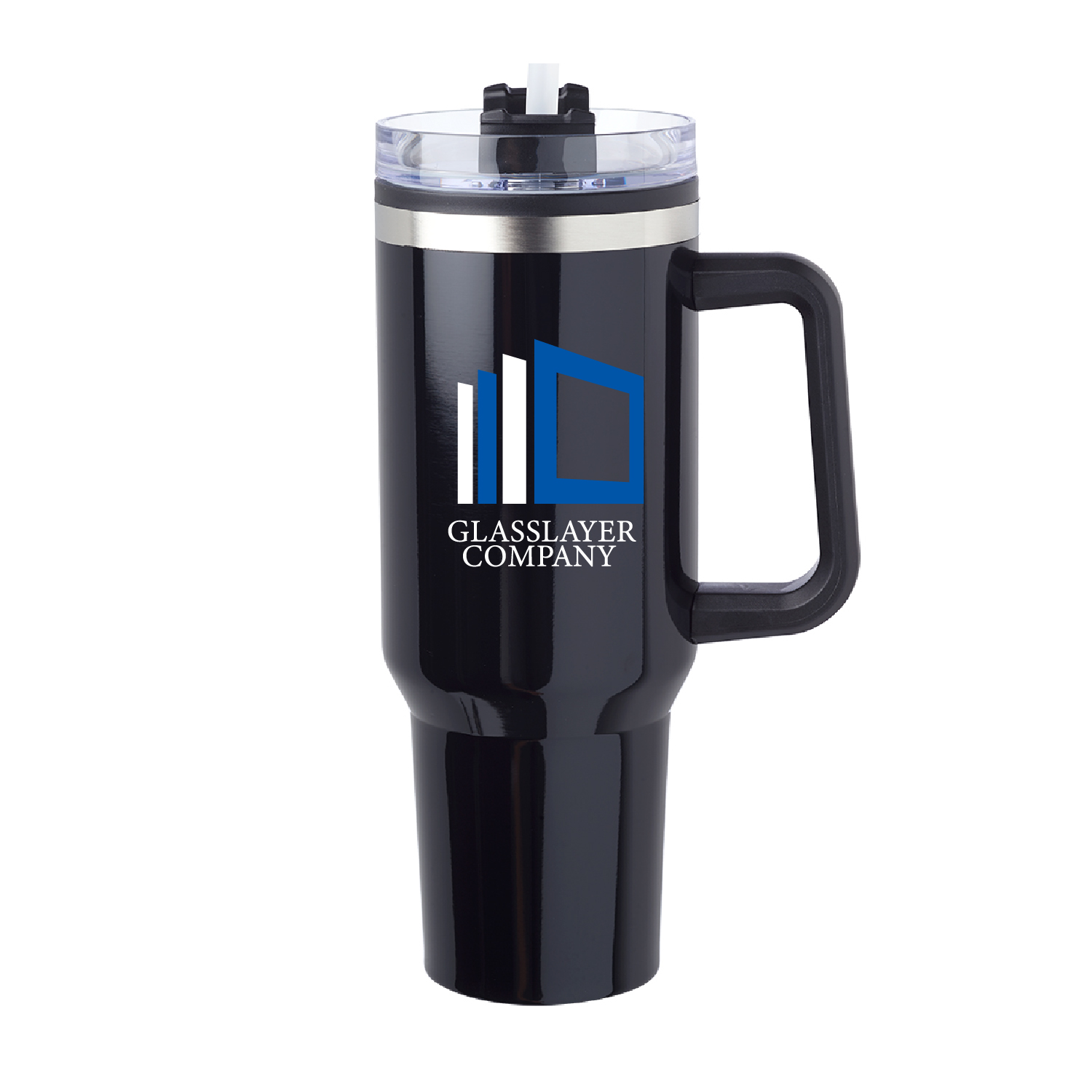 40 oz. Victor Travel Mug (2 Color Imprint) 5