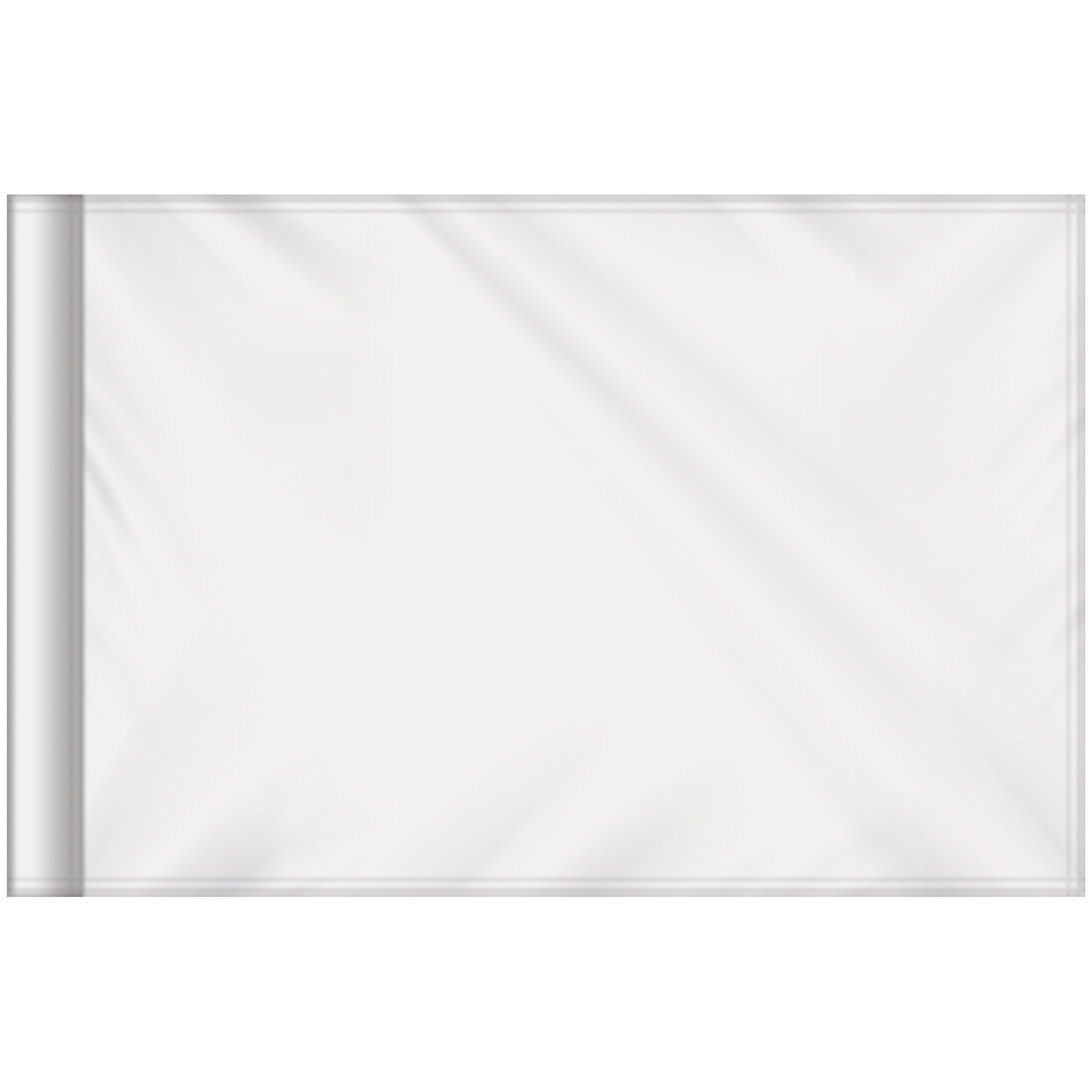 14" x 20" Custom Single Reverse Knitted Polyester Golf Flag with Tube 11