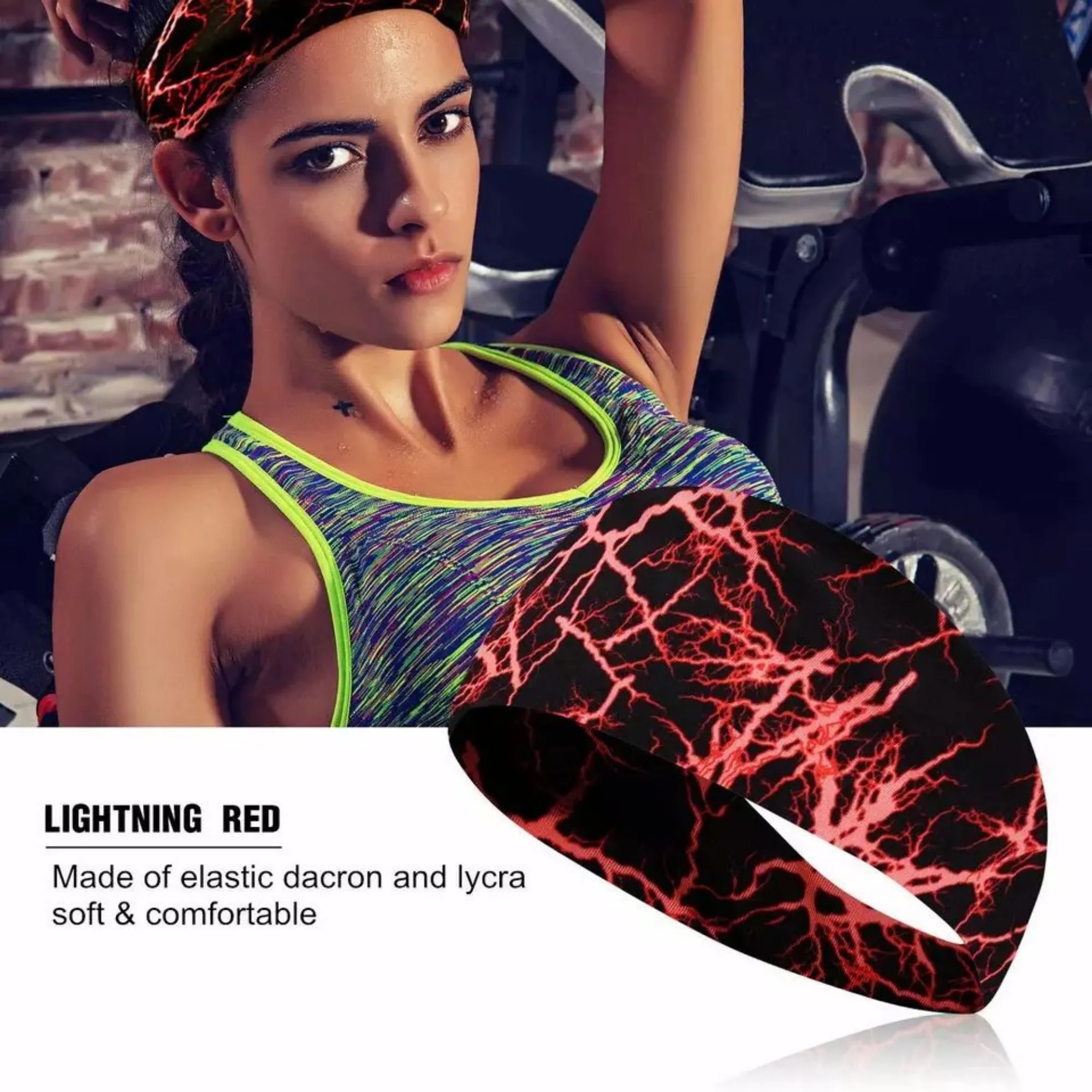 Sublimation Unisex Stretch Headband 1
