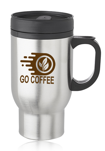 16 oz. Stainless Steel Travel Mugs 1