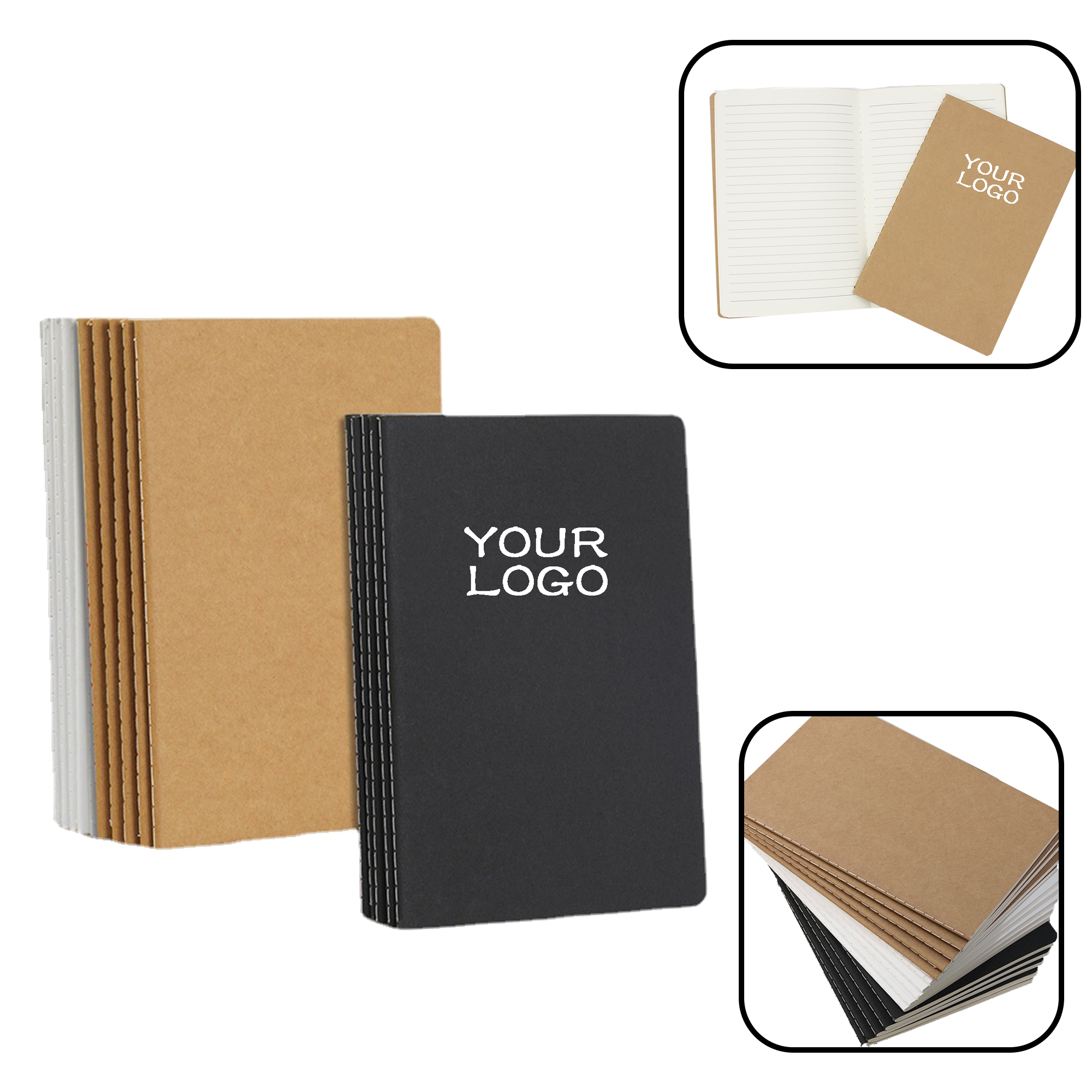 MOQ 20 PCS Custom A5 Notebook 3