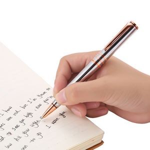 Gold Clip Business Executive Twist Metal Pen 5
