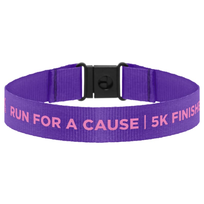 Custom Breakaway Polyester Wristbands 23