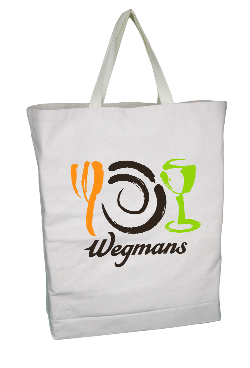 Grocery-Size Bag, custom tote bag with logo imprint 2