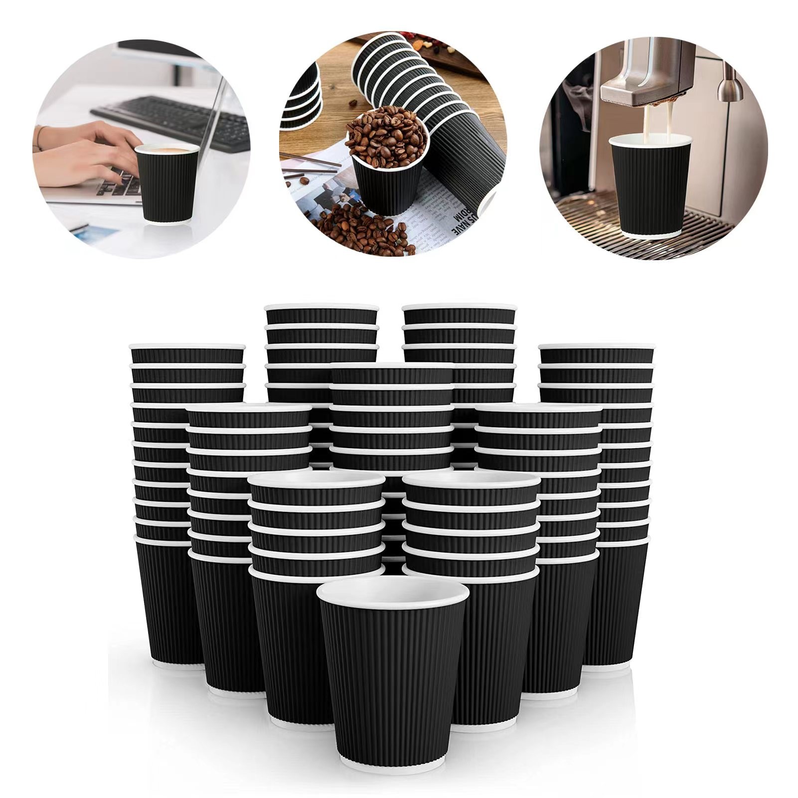 8oz Paper Coffee Cup 2