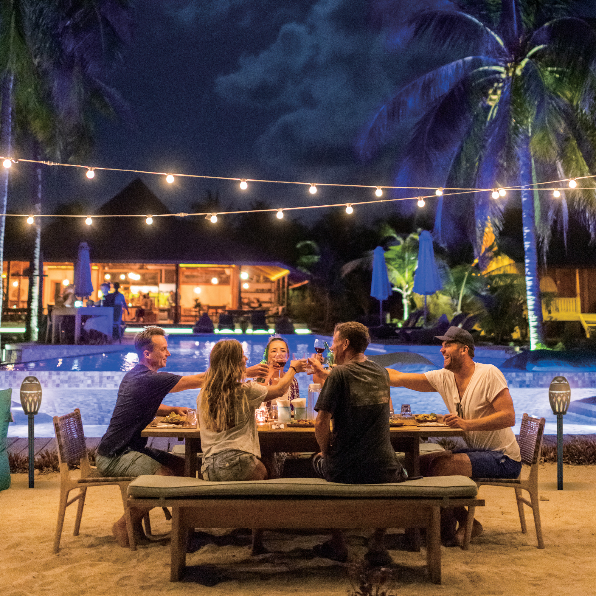 iLive™ Tiki & Bluetooth Speakers with LED Flame 14