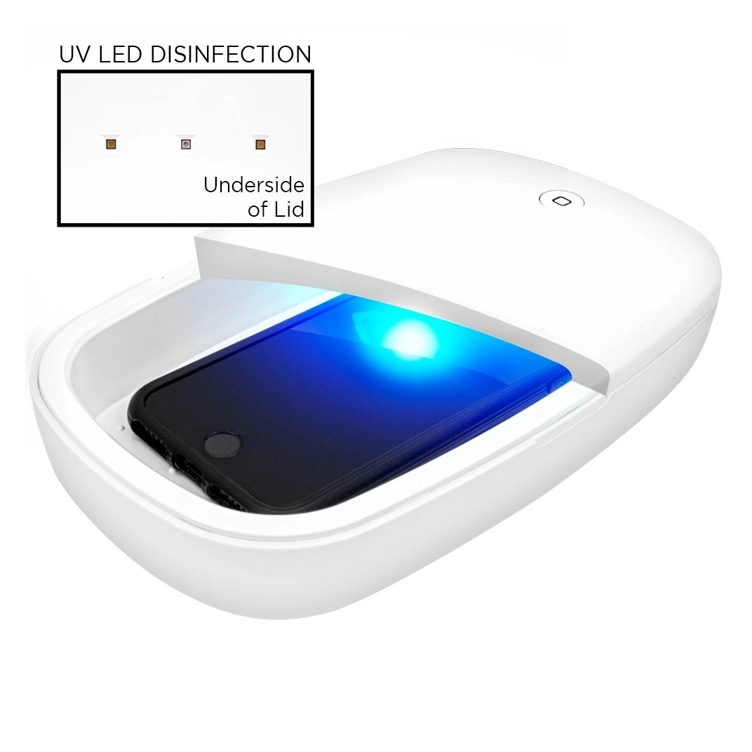 HD-100 UV Light Phone Sanitizer Case With Multi-Device Capac 3