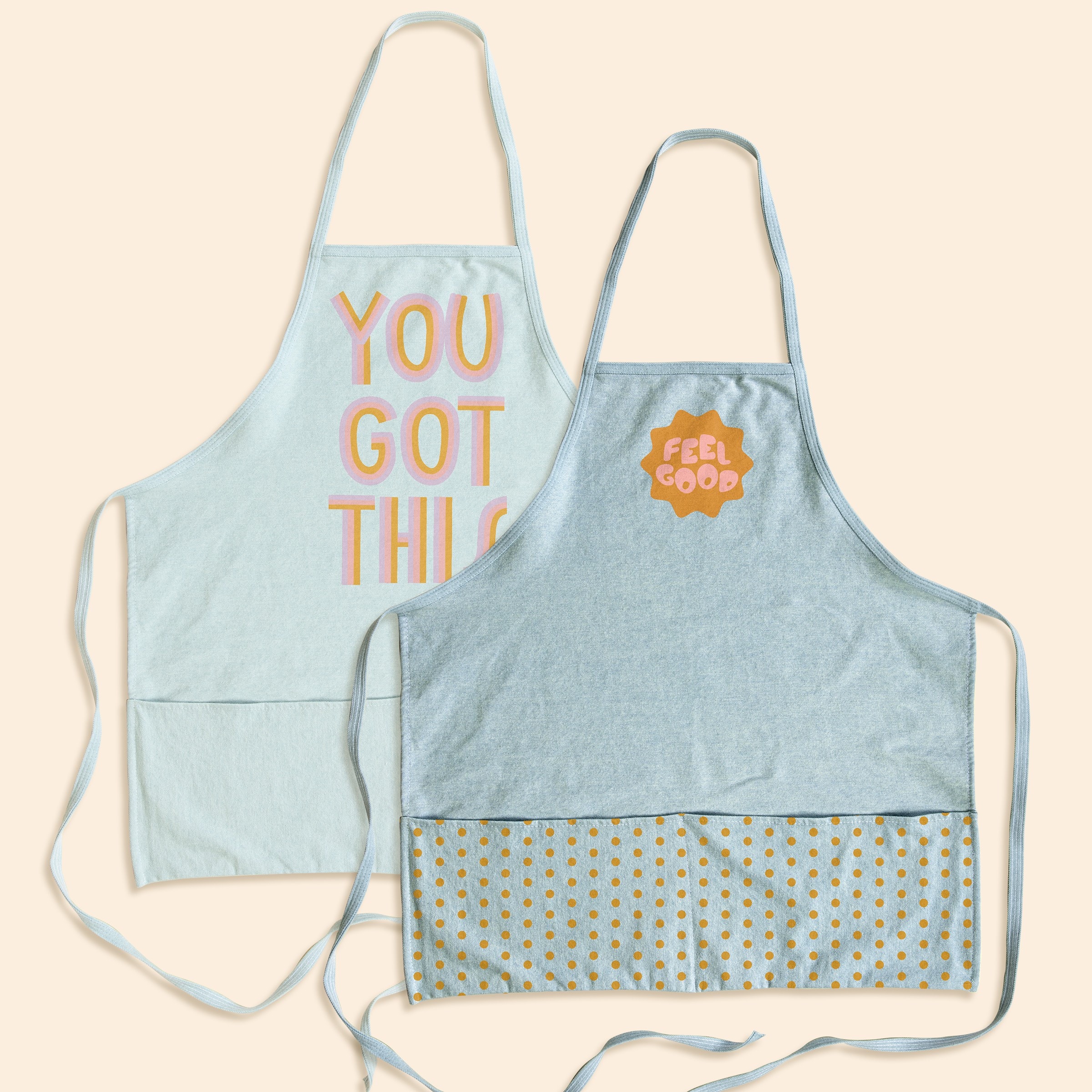 HOT POCKETS APRON - DENIM