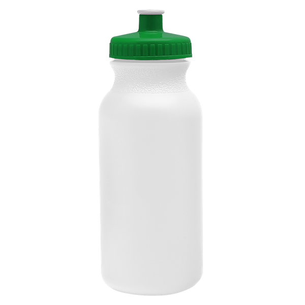 Circuit 20oz Bike Bottle - White w/Push-Pull Lid 29