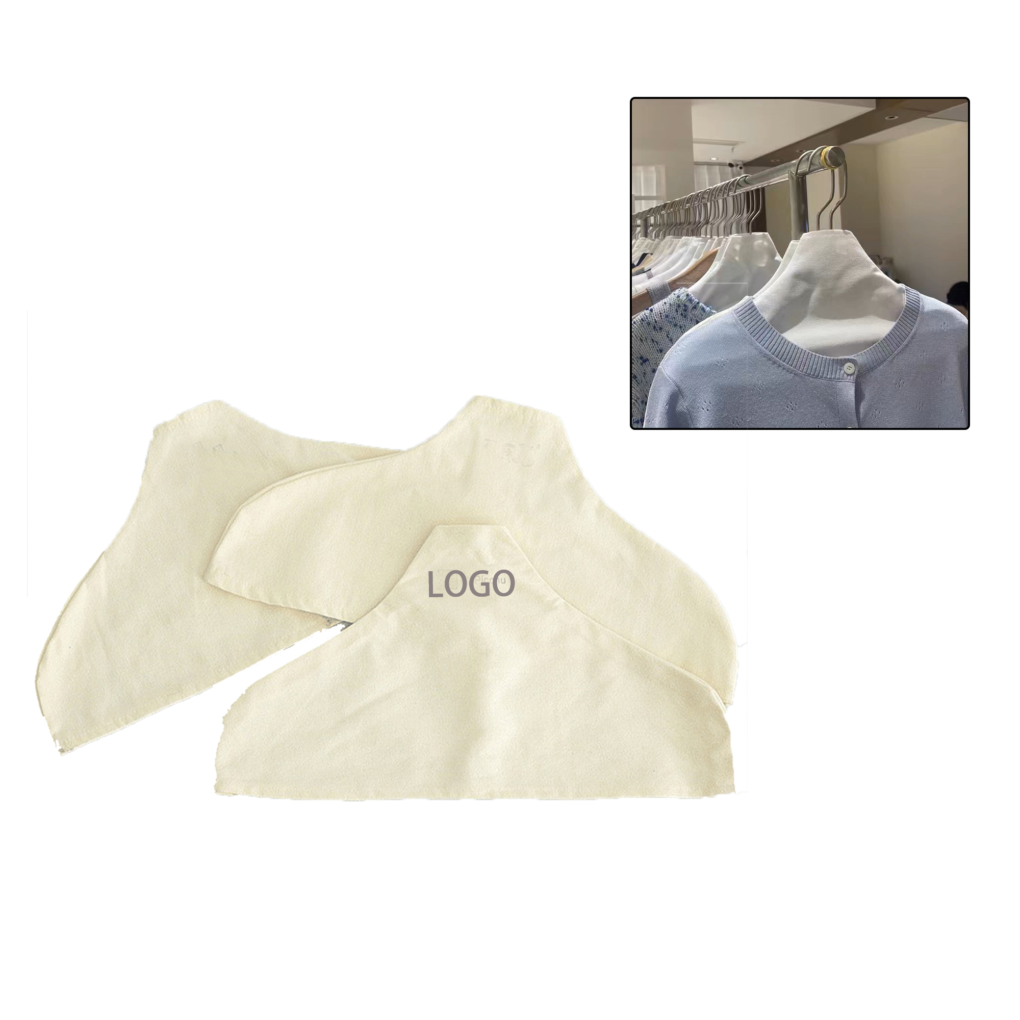 MOQ:50pcs Non-Slip Hanger Cover 1