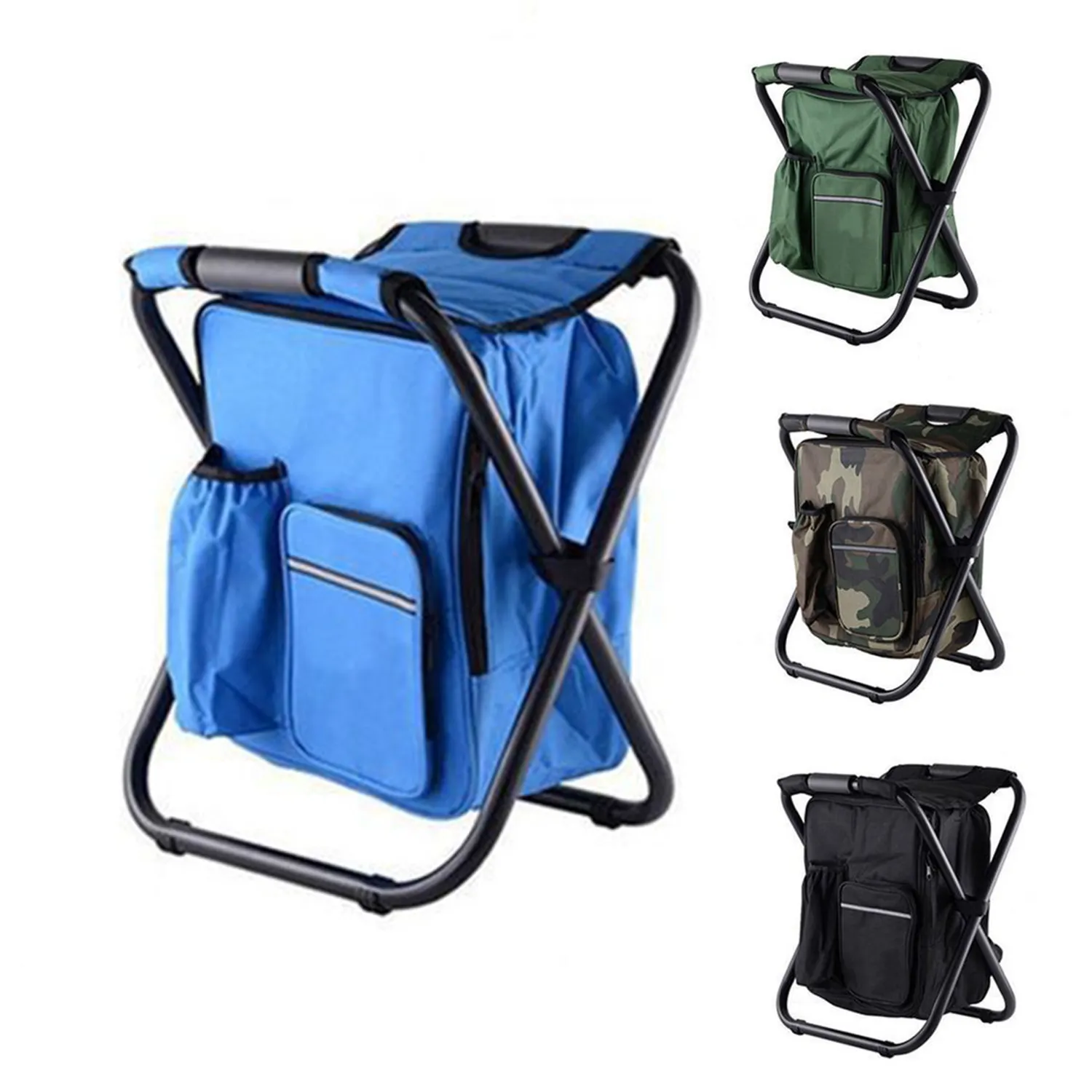 3 in 1 Foldable Cooler Backpack Chair 3
