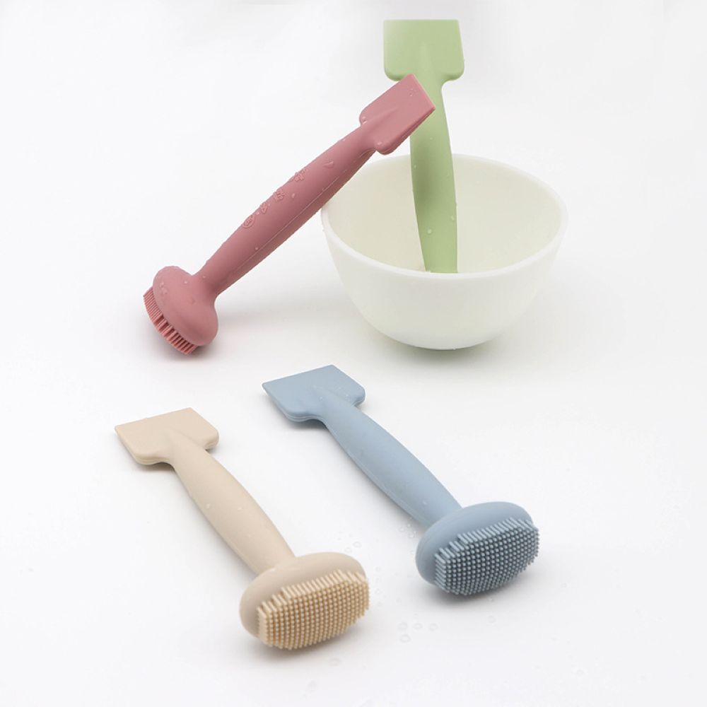 Dual Head Silicone Facial Brush 1