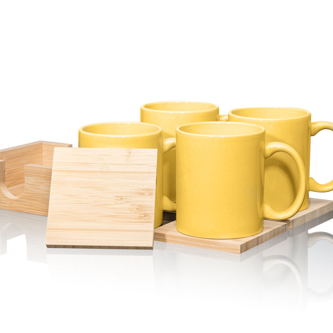 Malibu Mug & Coaster Set 6