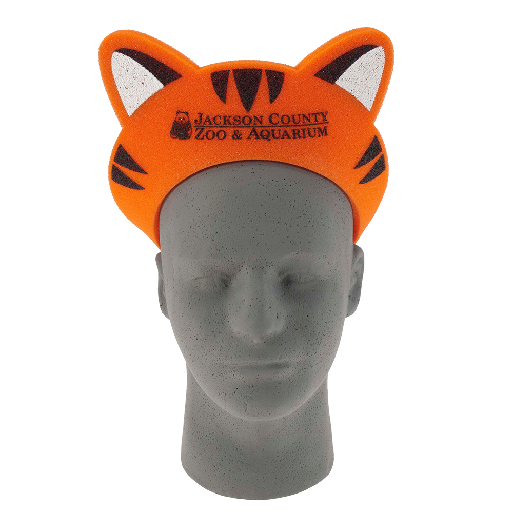 10" Foam Tiger/Cat Visor 7