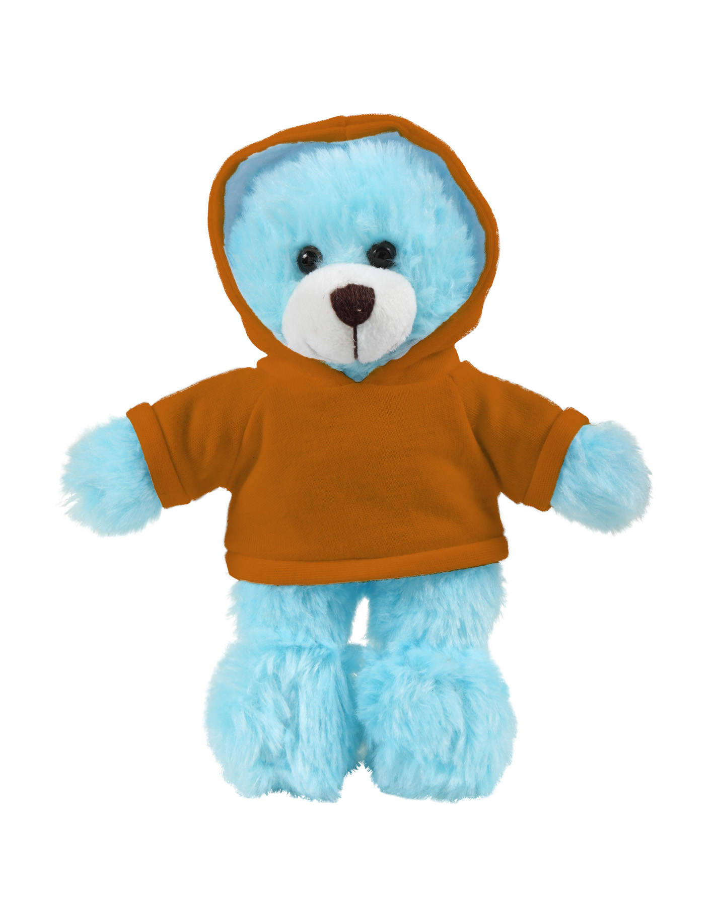 soft plush Blue Bear with hoodie 1