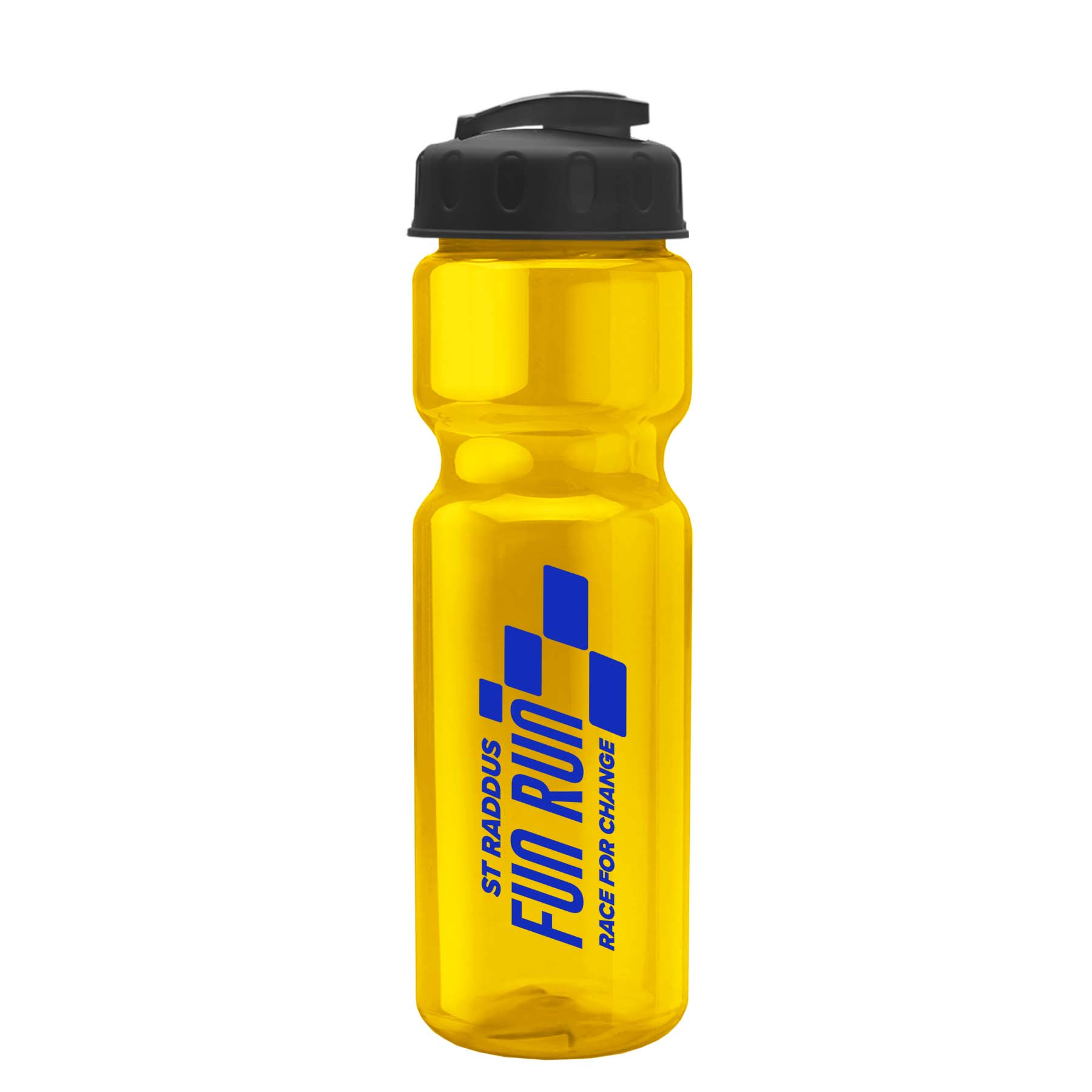 Champion - 28 oz. Transparent Bottle with USA Flip 4