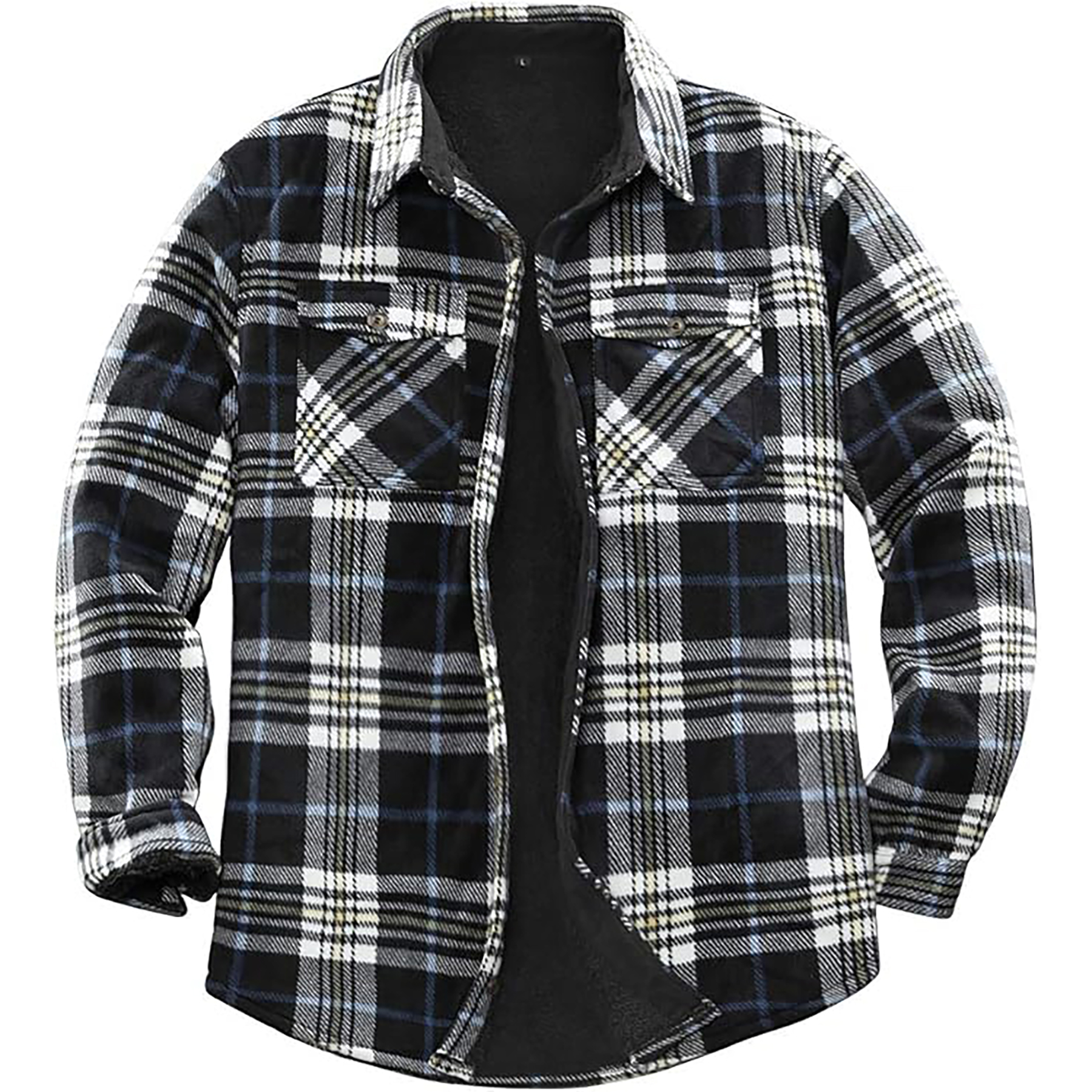 Men's Flannel Shirt Jacket 15