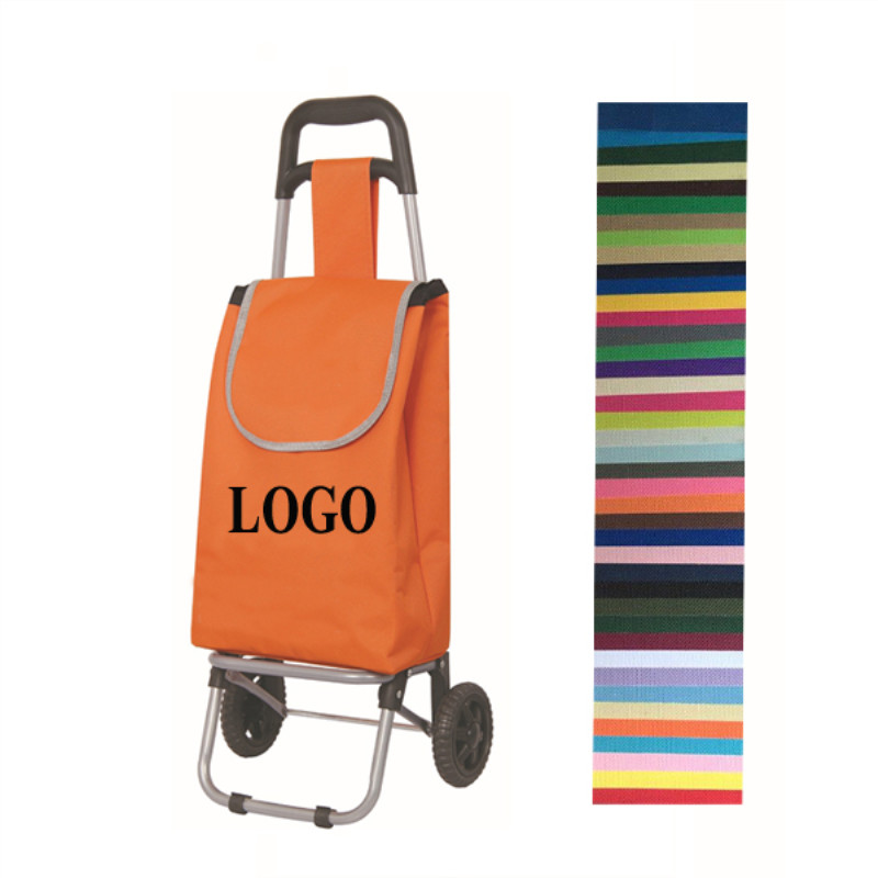 Grocery Bag Shopping Trolley Cart w/ Wheels 2