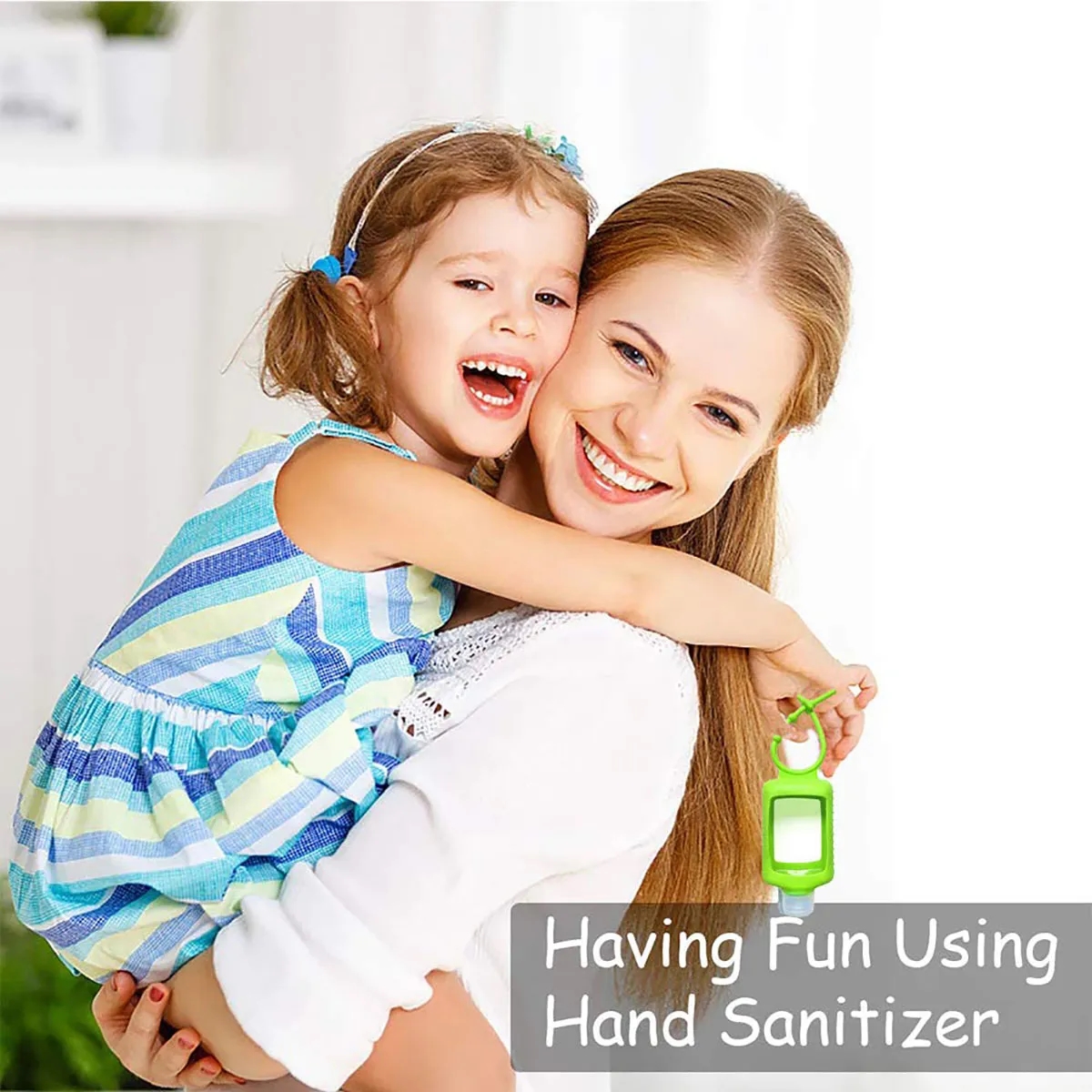 2oz Refillable Plastic Clear Bottles 6
