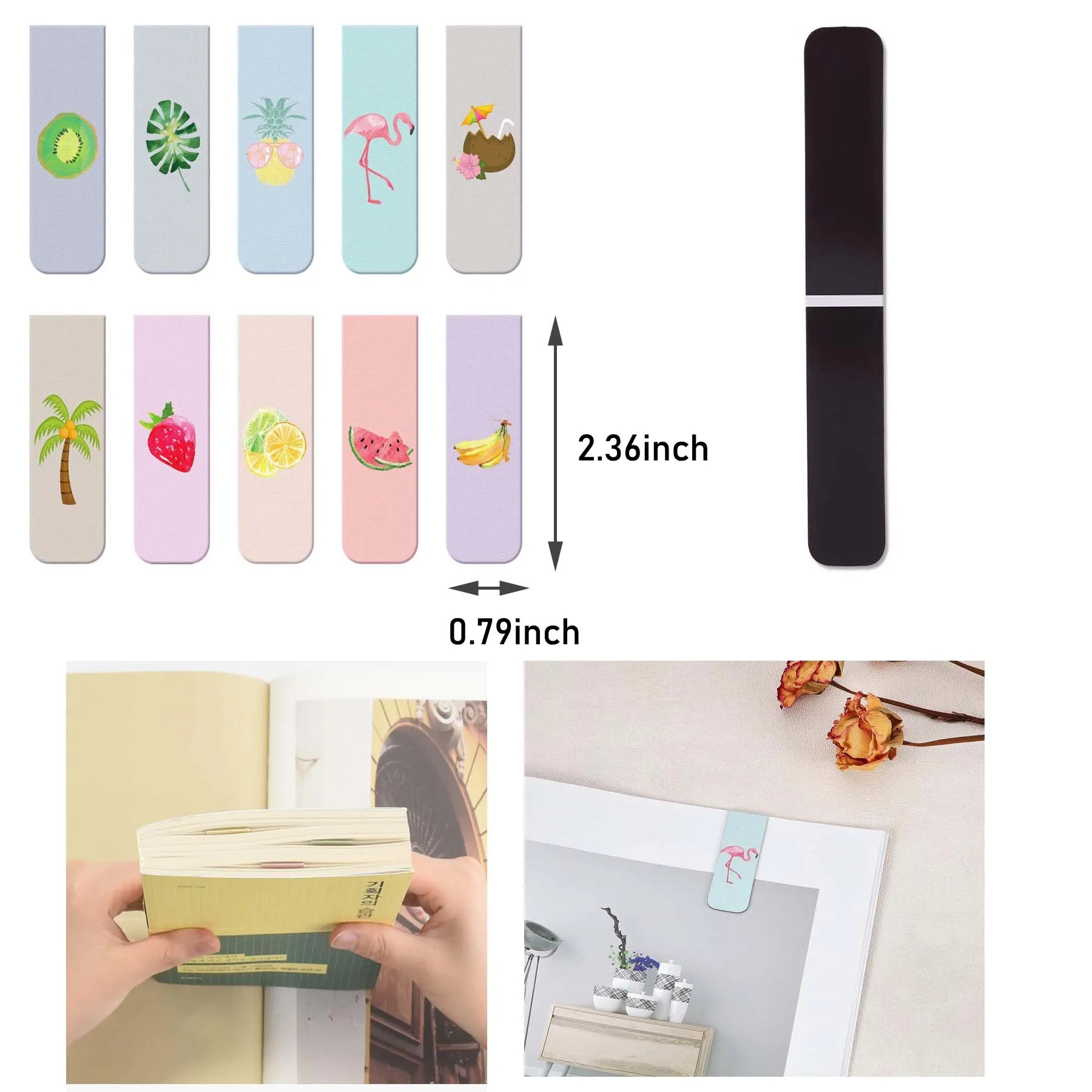 Office Magnetic Bookmark Reading Page Marker 1
