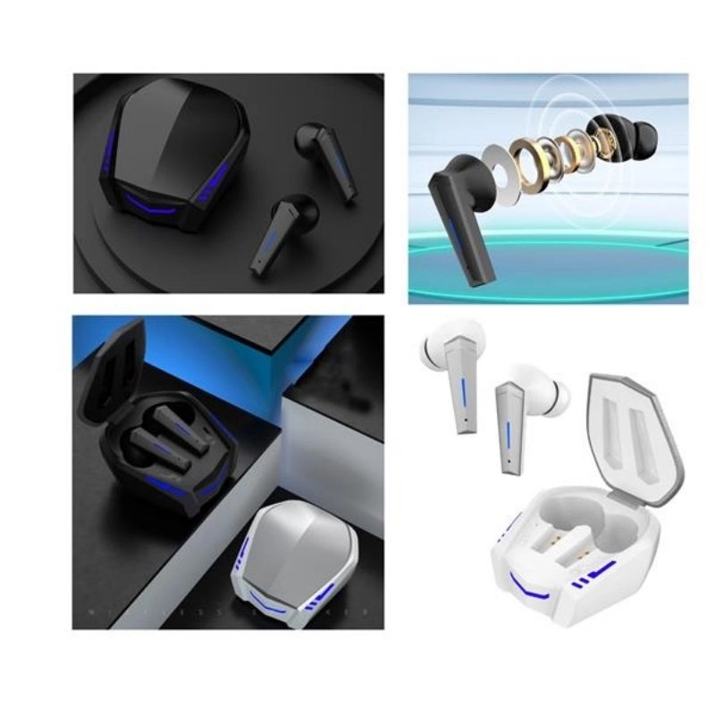 Tws Gaming Wireless Earbuds Low-Latency with Charging Base 6