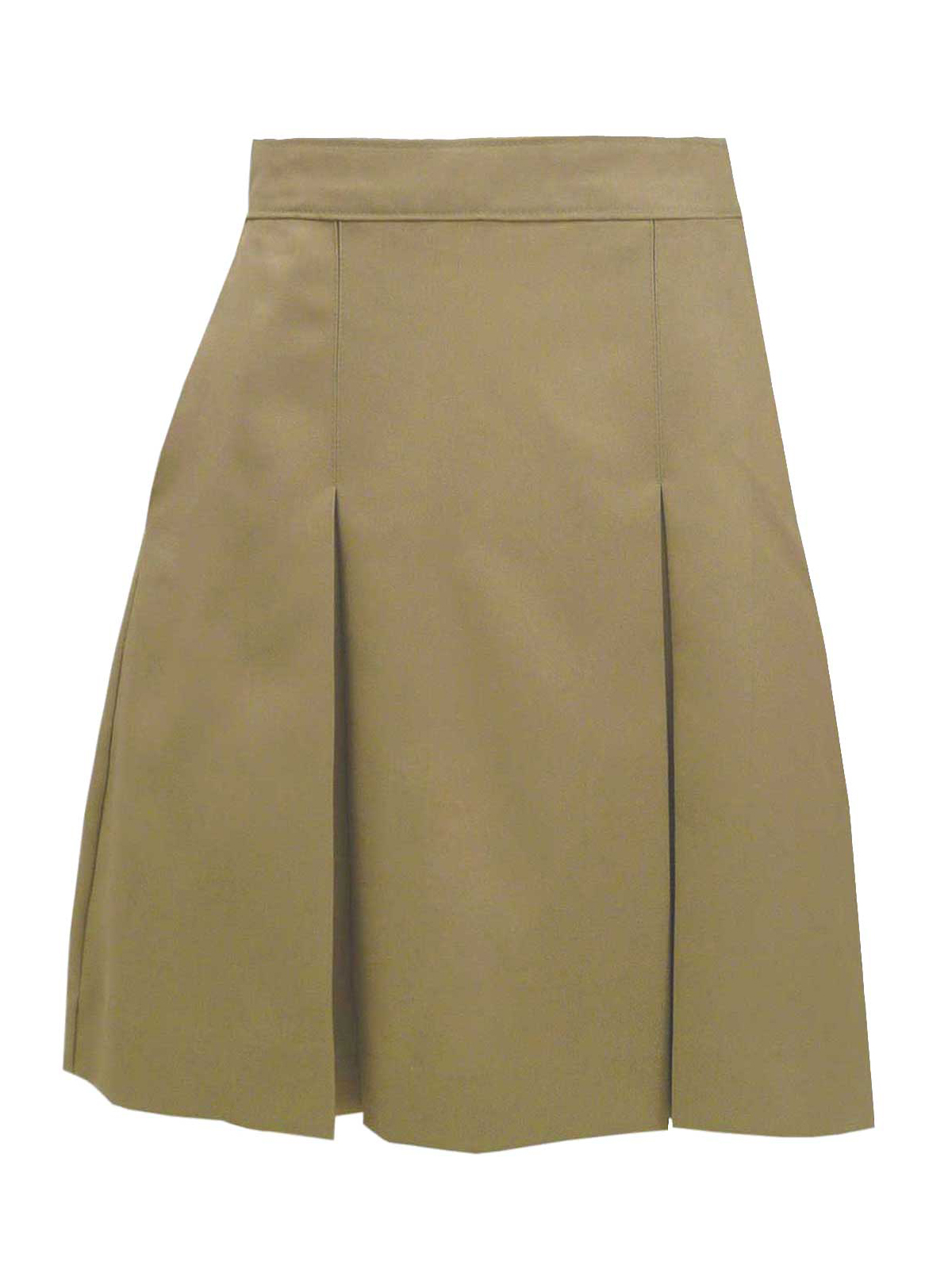 A+ Uniforms - Girls' 1-Pocket Solid Skirt 1
