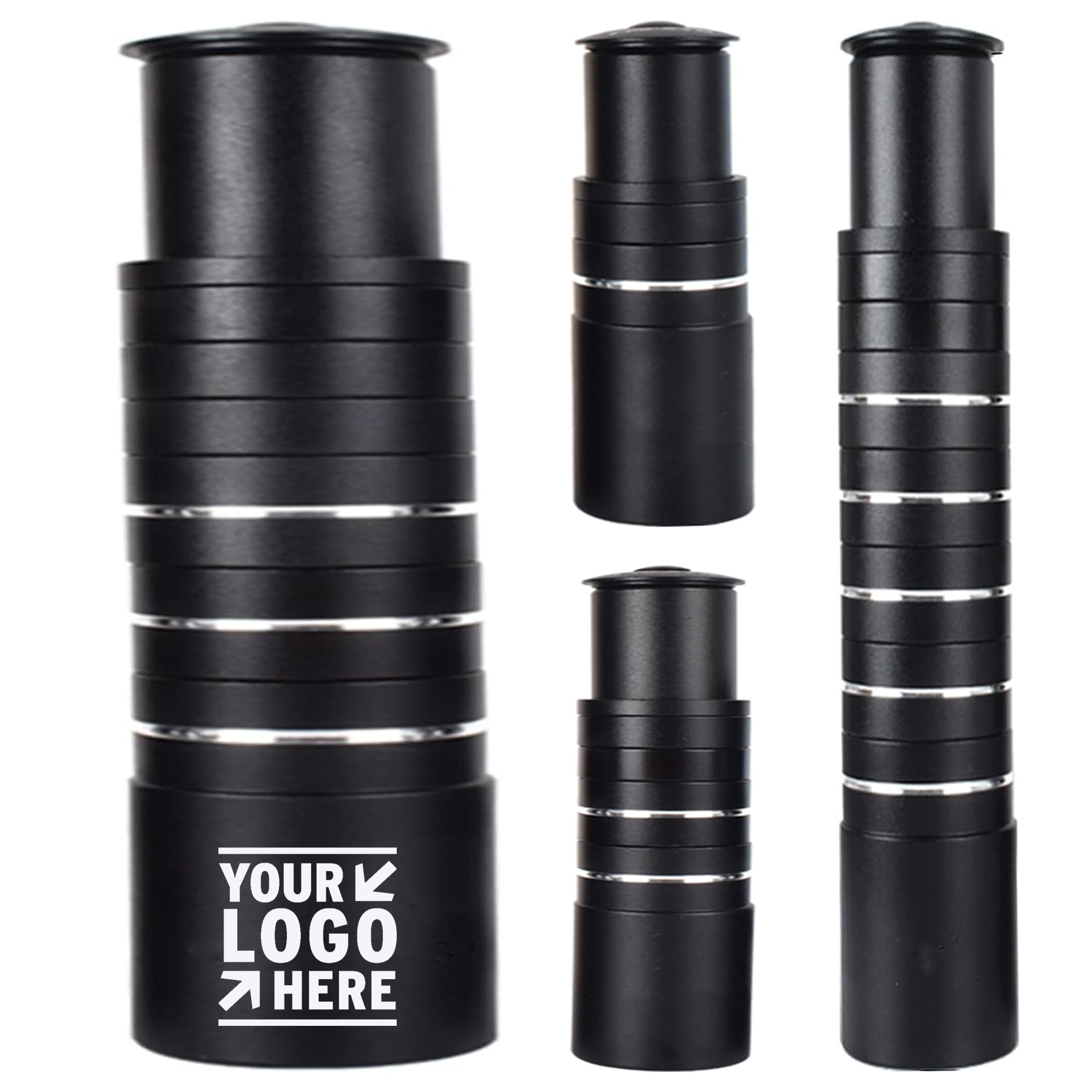 MTB Handlebar Stem Riser Fork Stem Extender for 1-1/8" 28.6mm Fork Mountain Bike