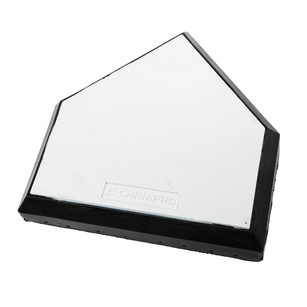 In-Ground Home Plate with Solid Wood Bottom 2