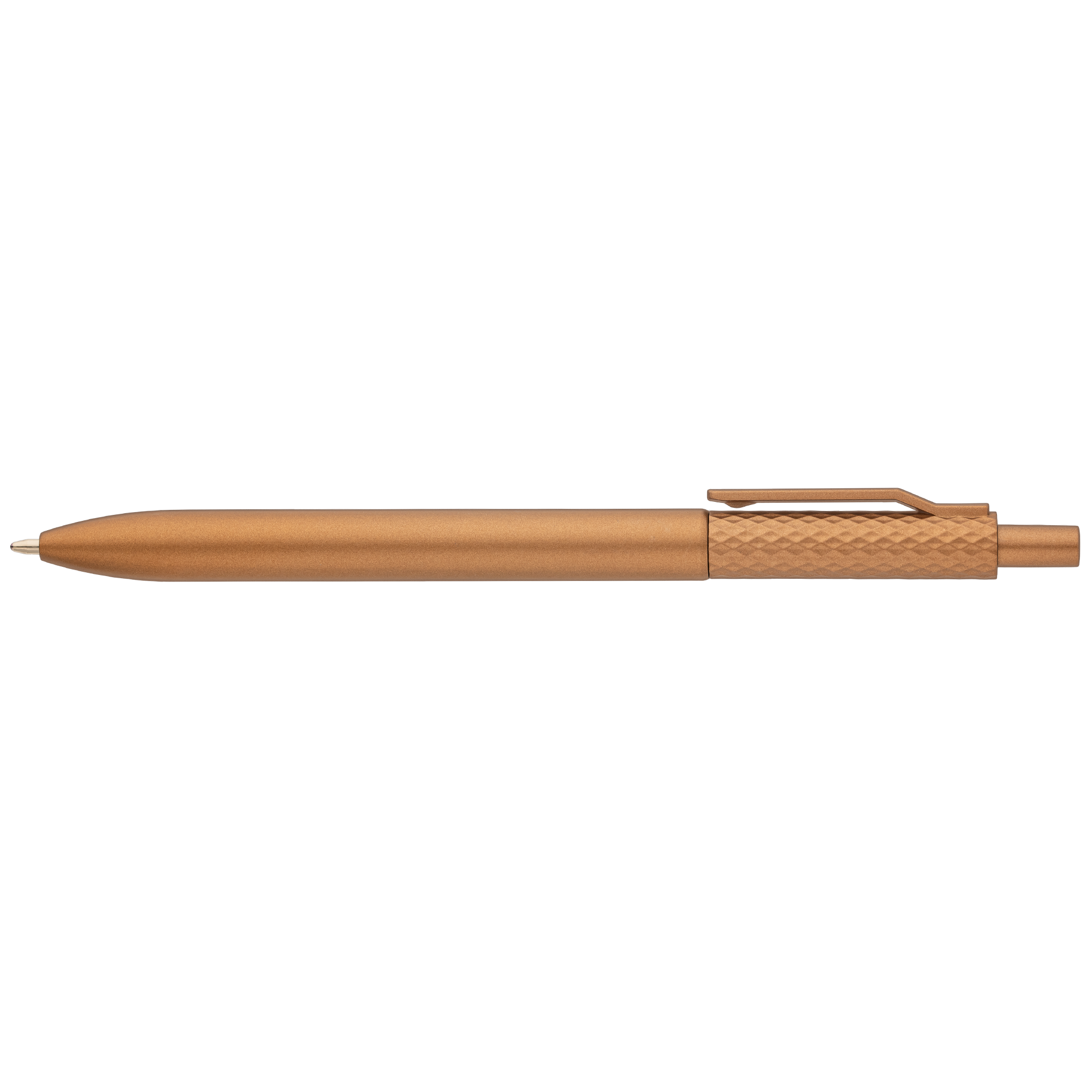 Vale Recycled Plastic Diamond Textured Metallic Pen 11