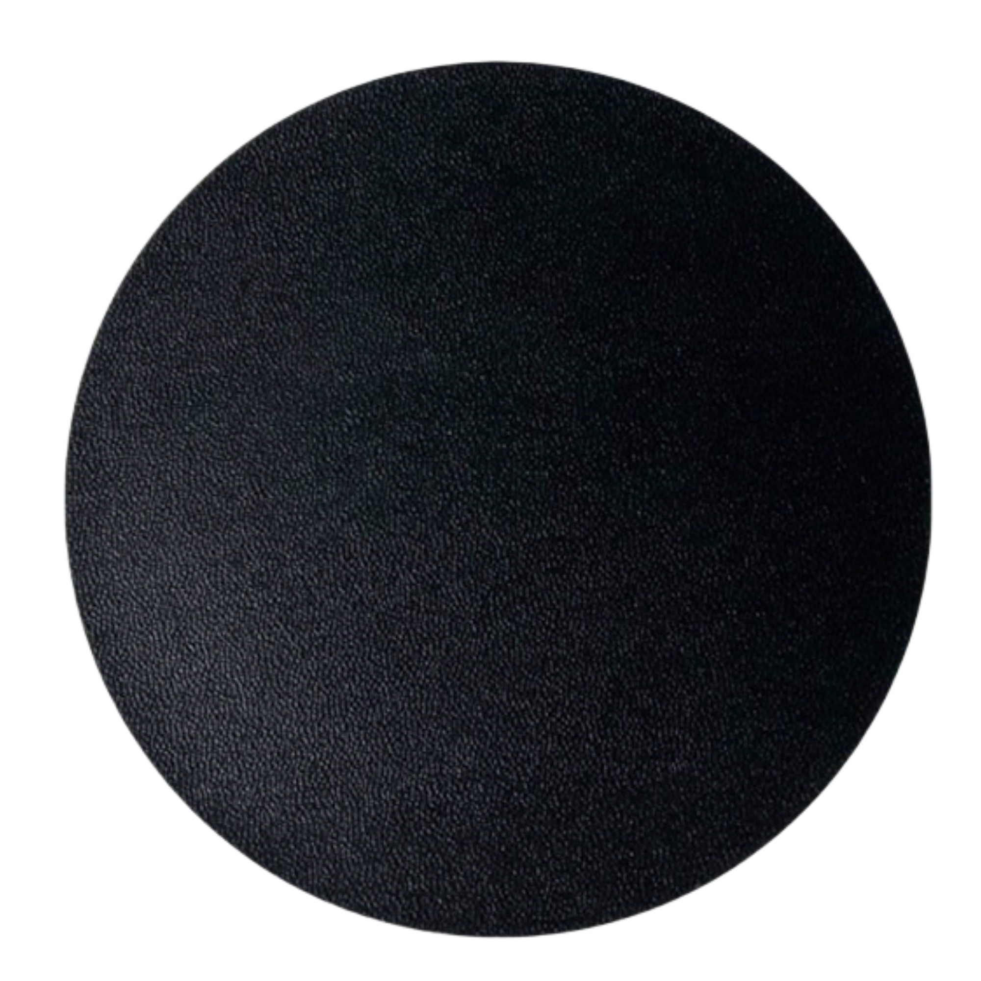 Round PU Leather Drink Coaster 7
