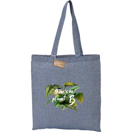 Recycled 5oz Cotton Twill Tote, custom tote bag with logo imprint 140