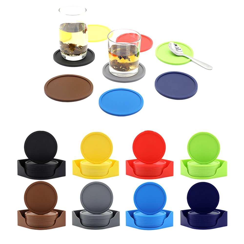 Round Silicone Cup Mat 3