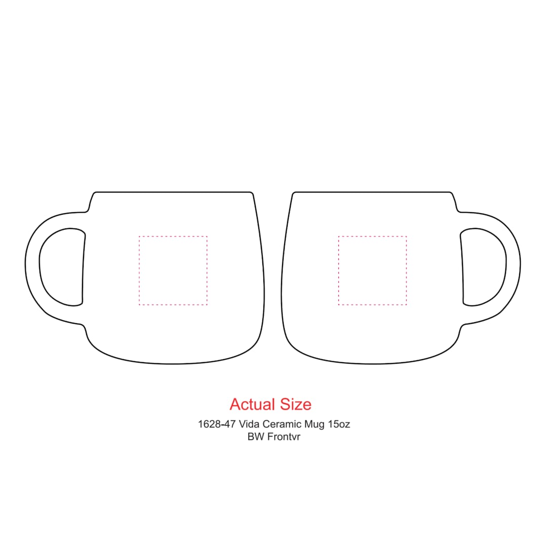 Vida Ceramic Mug 15oz 43