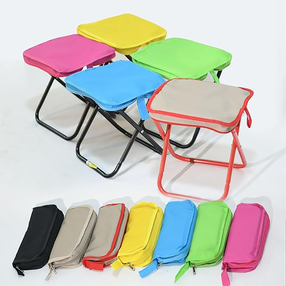 Ultra Portable Folding Chair Folds Into Wallet Size 3