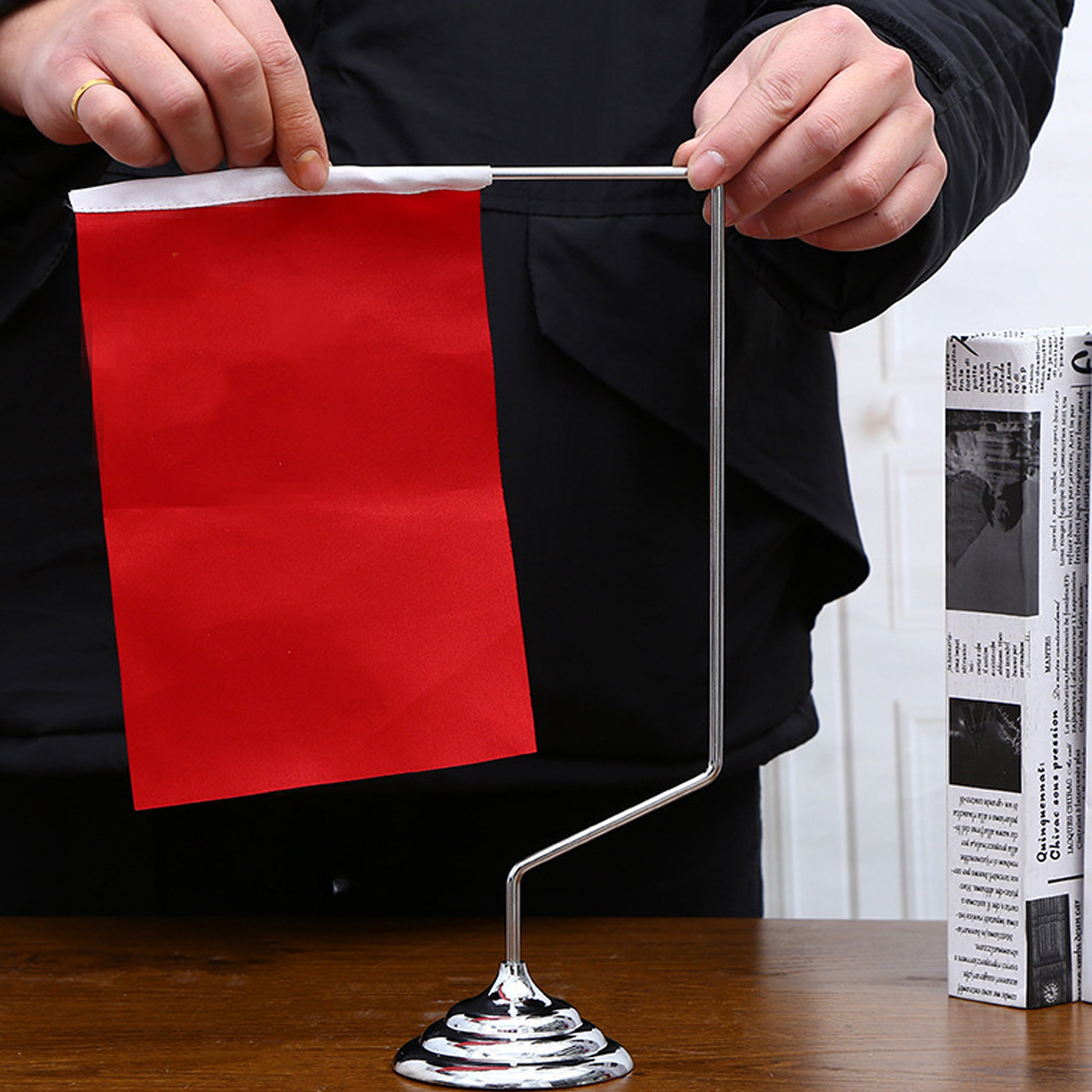 Single Banner Style Hanging Flag 3