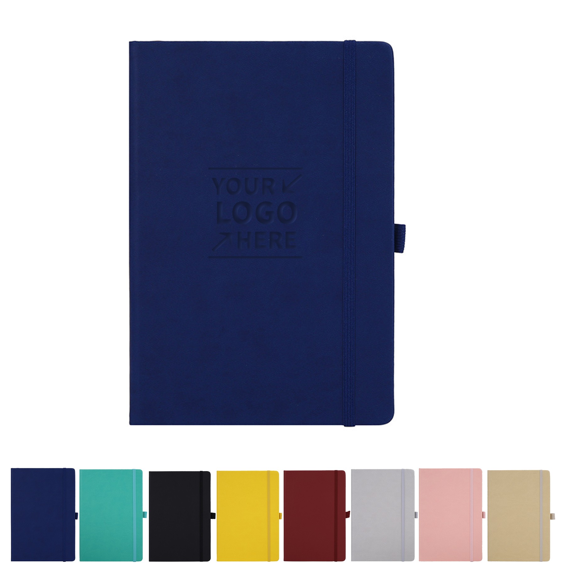 A5 Business Journal Notebook With Elastic Band