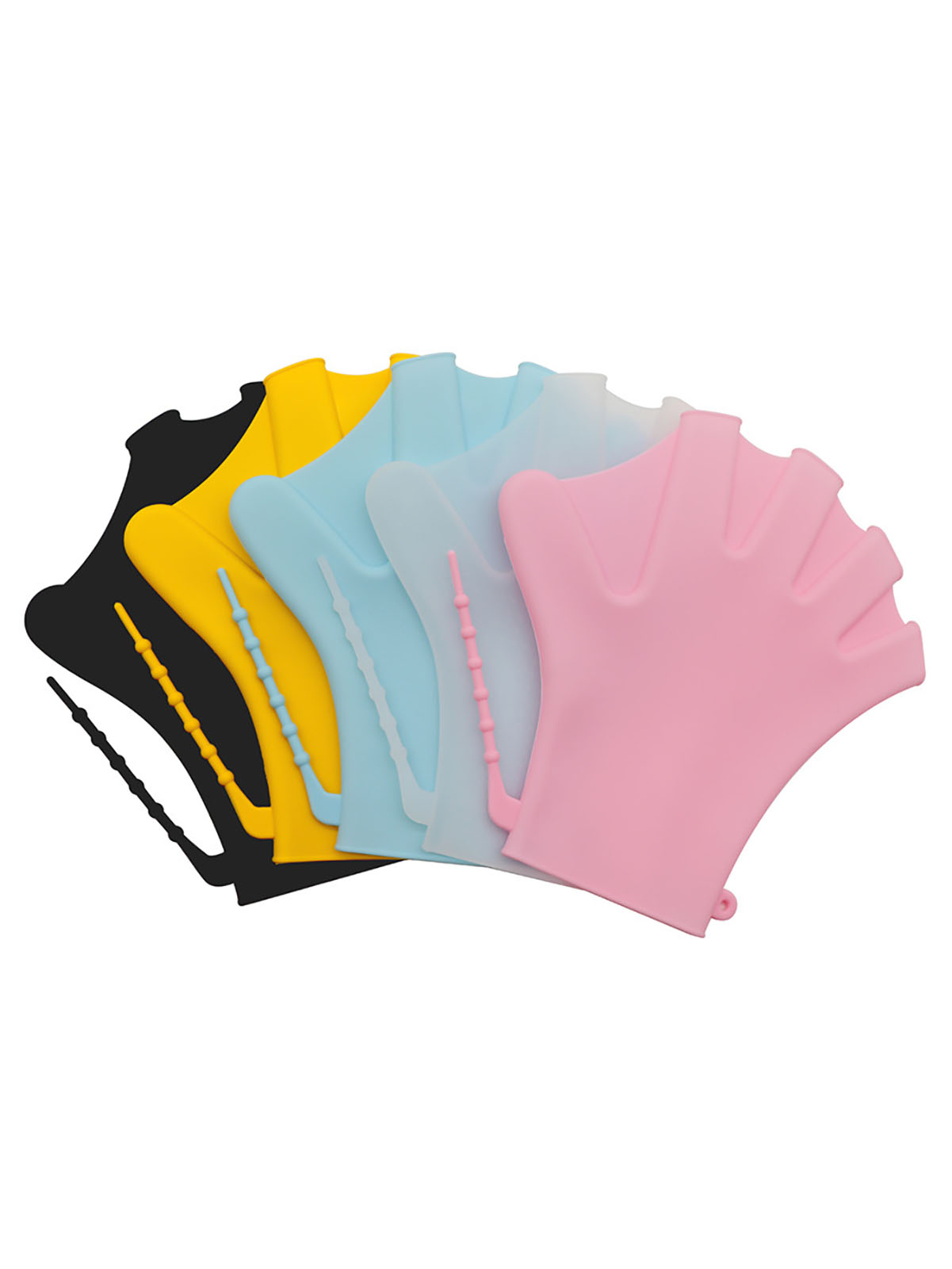 Adjustable Swimming Gloves 4