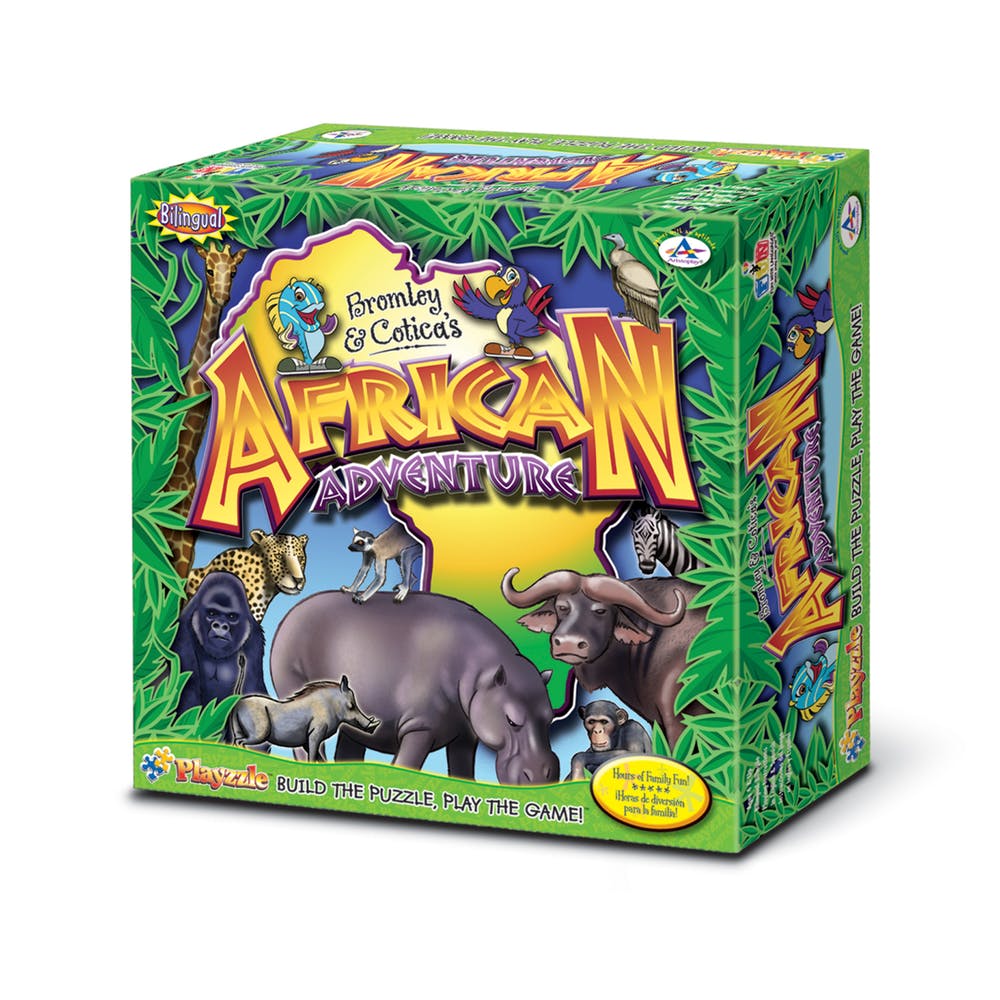 African Adventure Playzzle - Bilingual Ages 3+ 2
