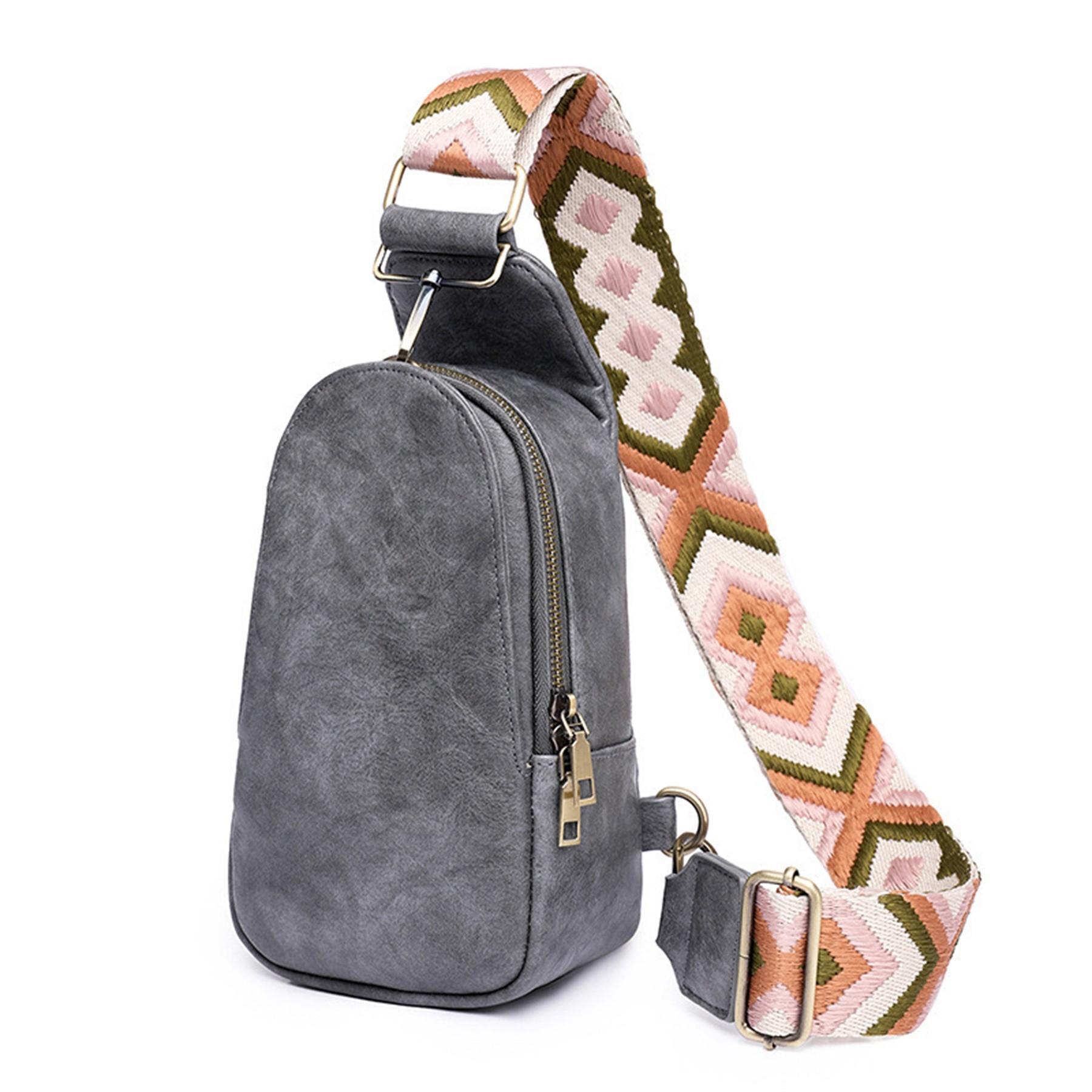 PU Leather Crossbody Sling Bag 7