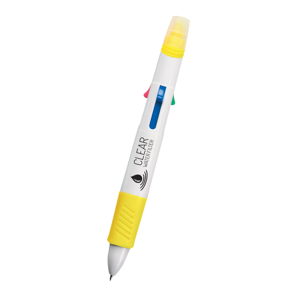 Quatro Pen With Highlighter 3