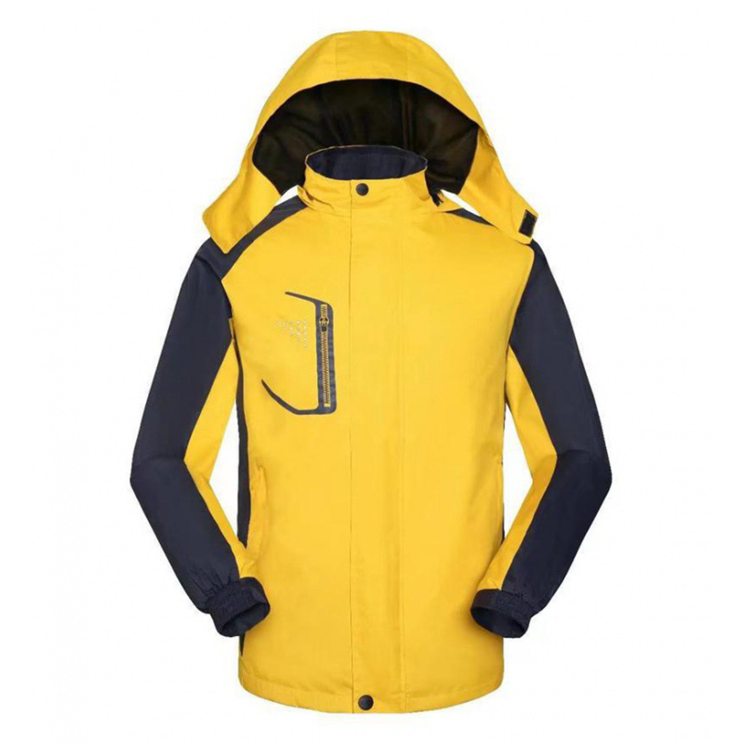 Warm Hooded Rain Jacket 2