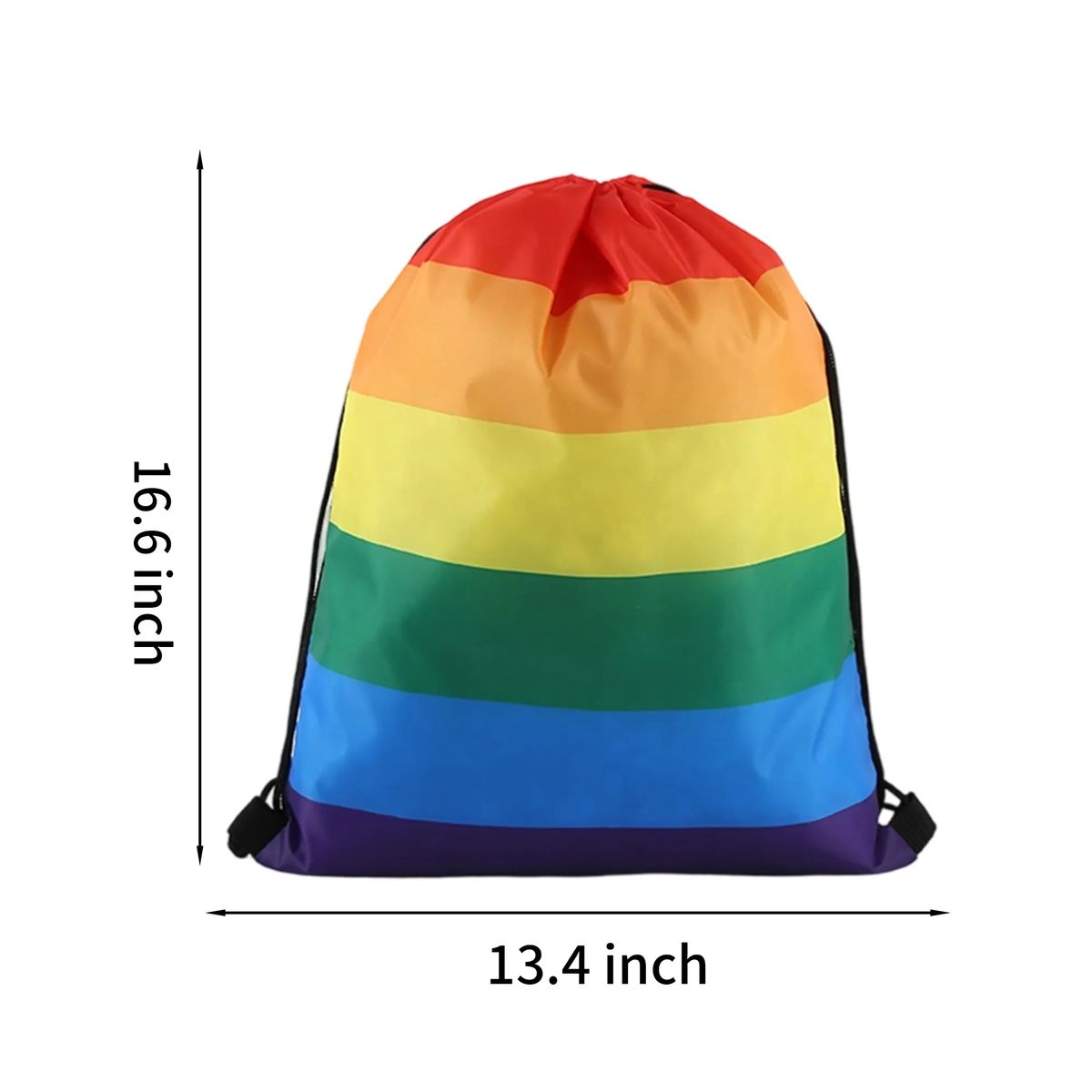 Durable Terylene Pride Drawstring Bag for Festivals 3