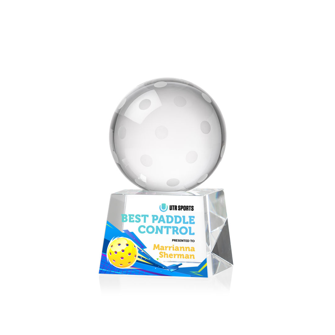 Pickleball VividPrint™ Award on Robson Base 5