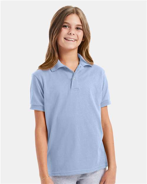 Youth EcoSmart® Jersey Polo - 054Y 55