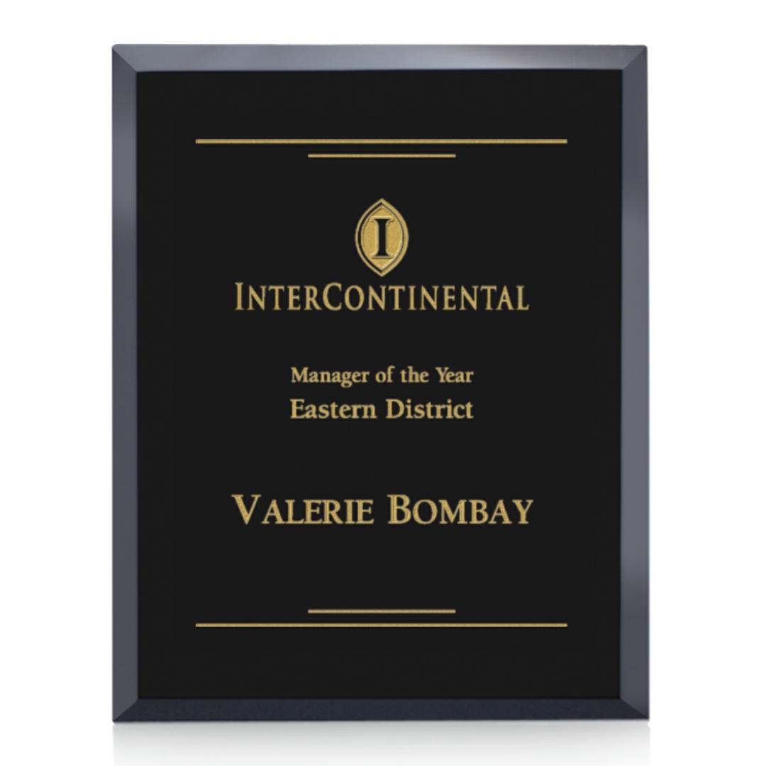 Avonlea Plaque - Black 4
