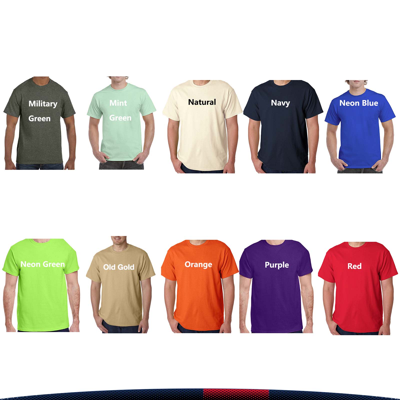 Gildan® Cotton Preshrunk T-Shirts 3