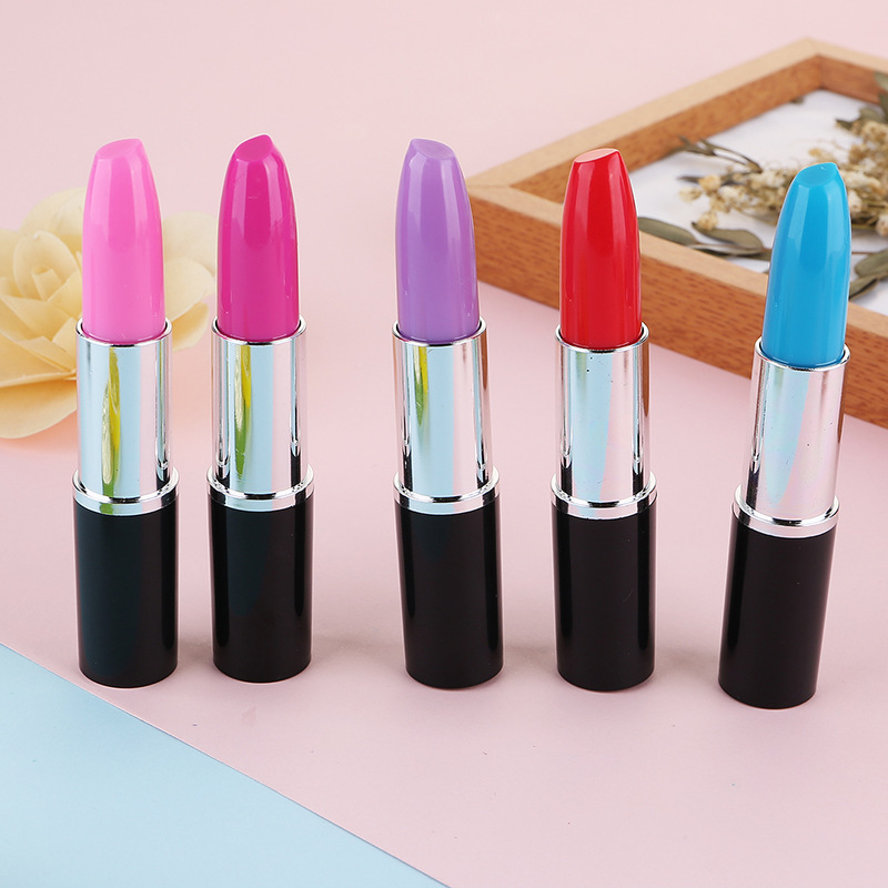 Multi-Color Lipstick Cute Writing Pens 3